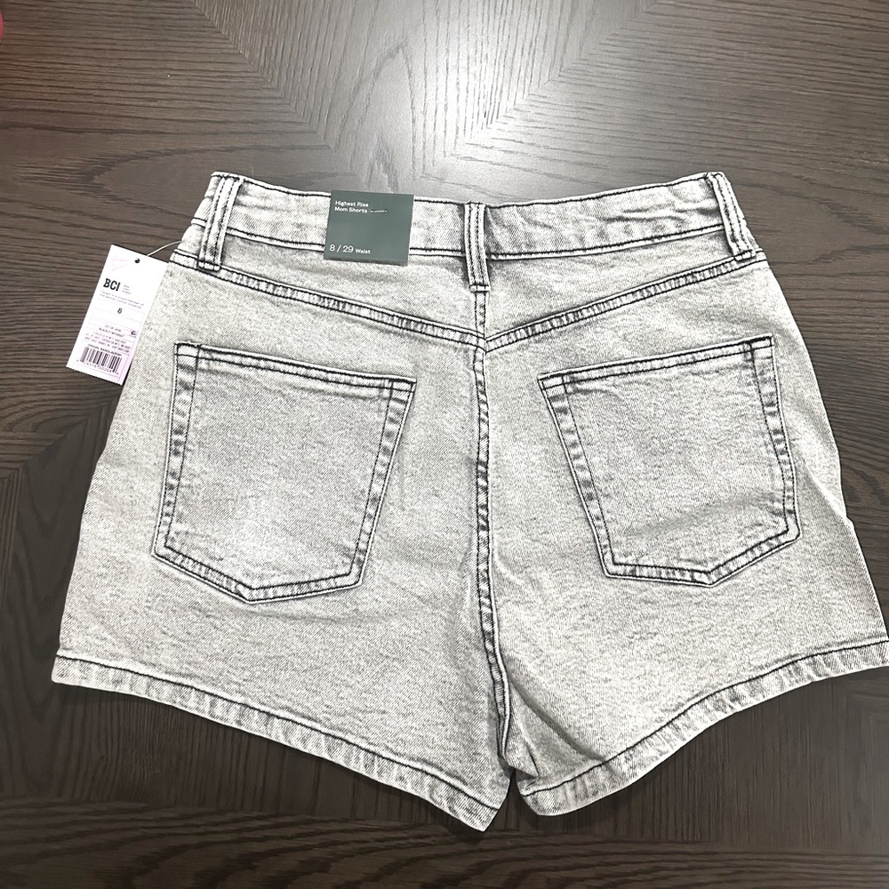High Rise Mom Shorts
